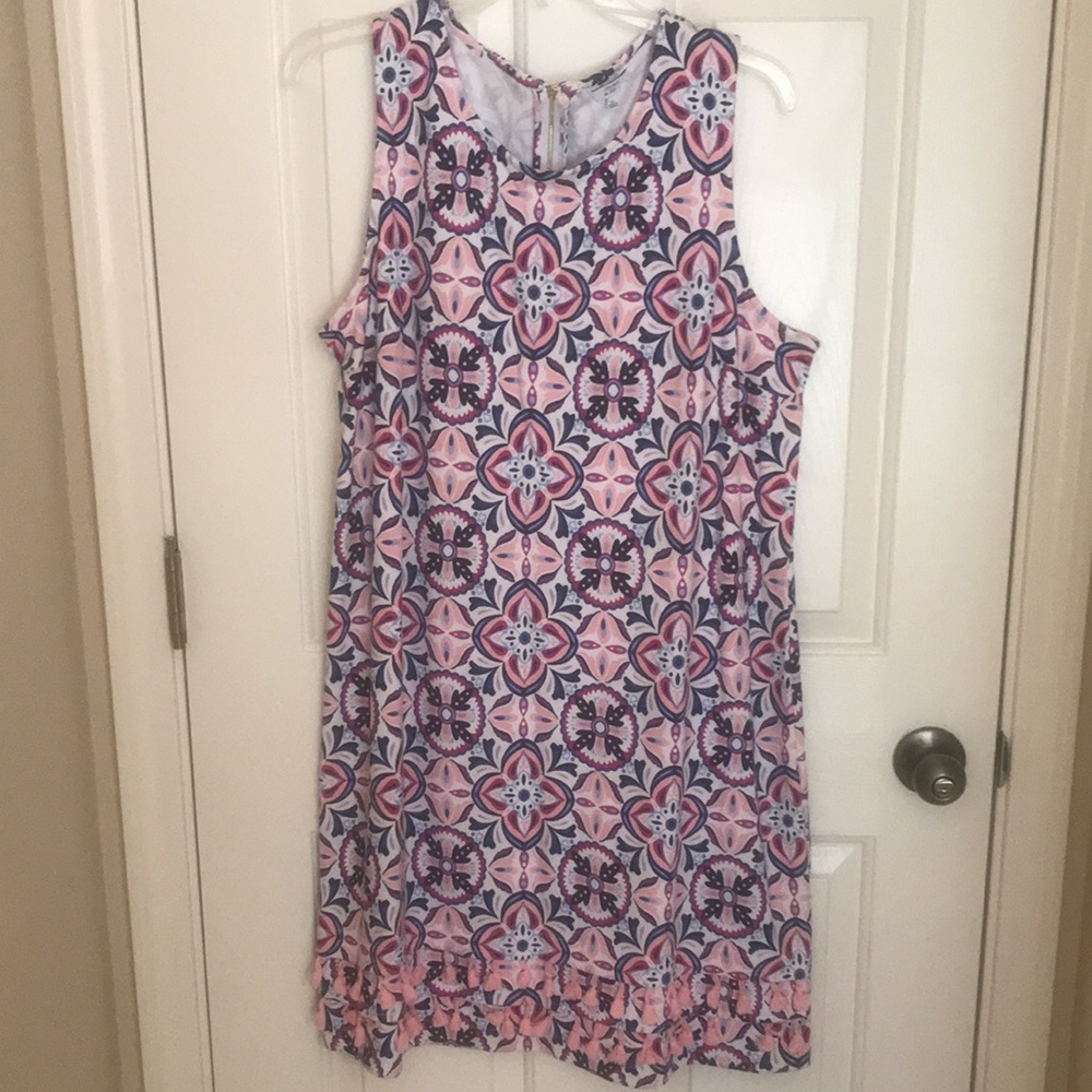 Beautiful bright crown&ivy XL sleeveless dress